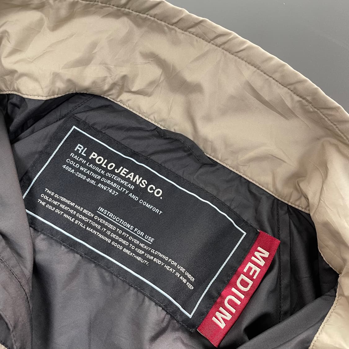 [M] 폴로 나일론 바람막이 자켓 상품이미지6