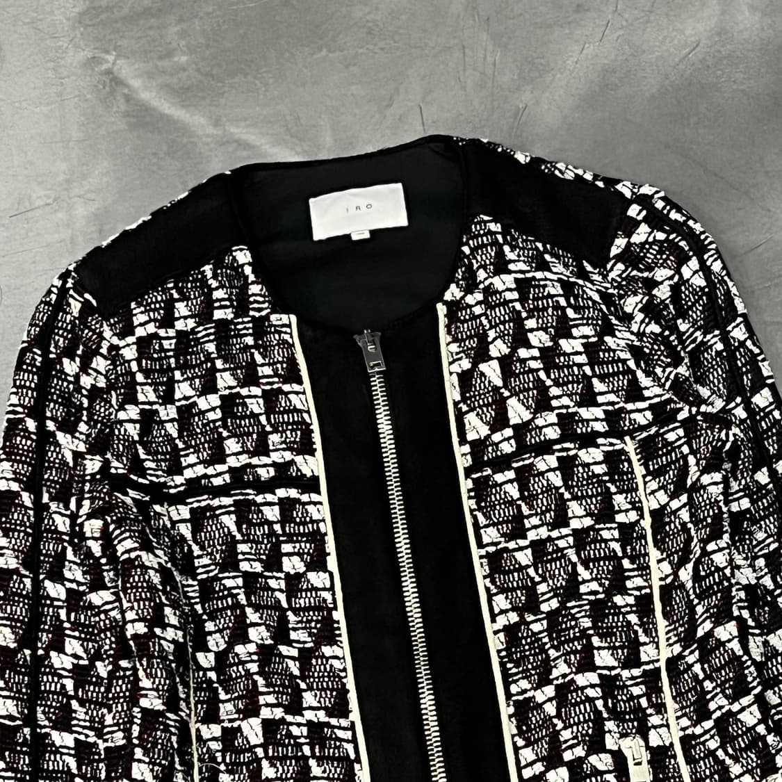  이로 트위드 집업 자켓 y15106 상품이미지3