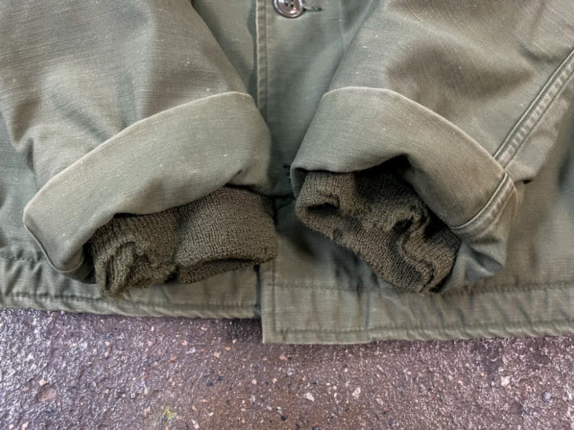 70'S US NAVY A-2 DECK JACKET(M) 상품이미지5