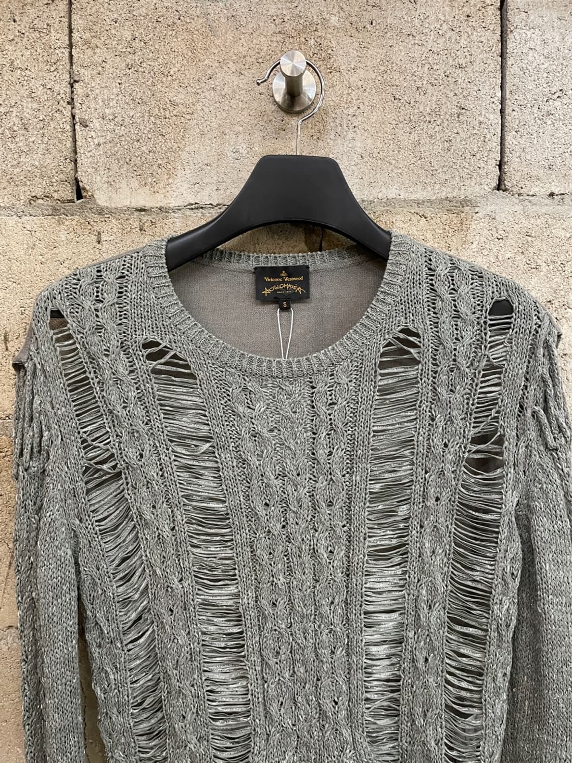 비비안 웨스트우드 디스트로이드 니트  상품이미지2