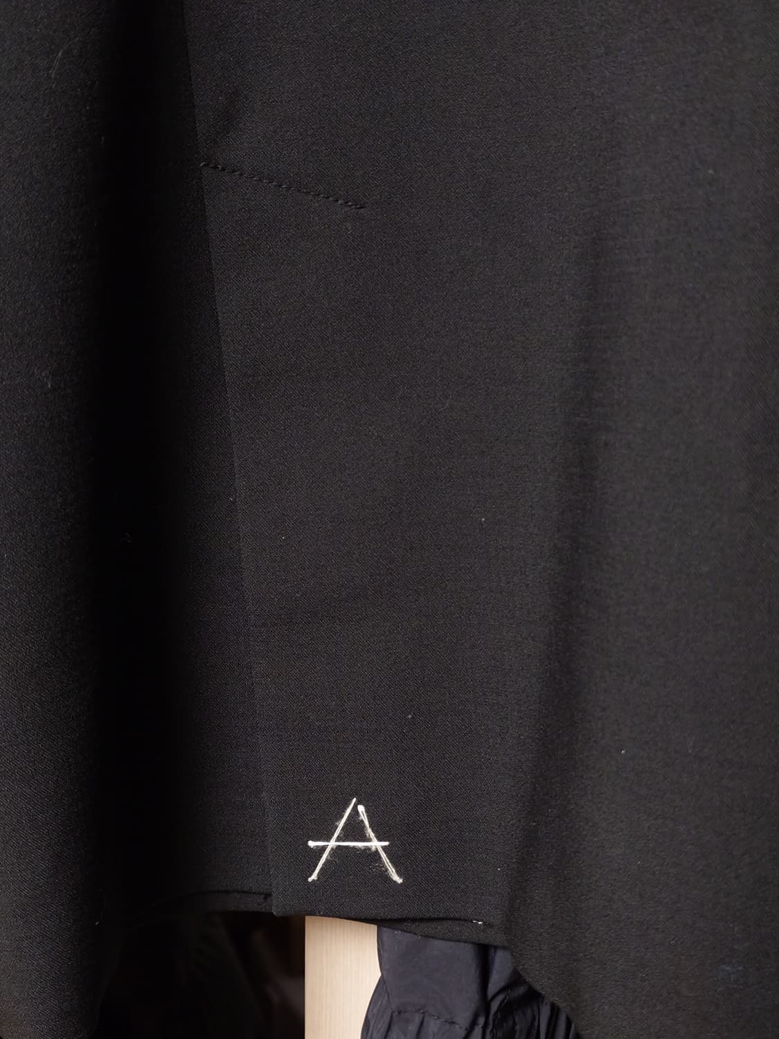 [M] 자라 x 아더에러 오버사이즈 블레이저 블랙 스티치 상품이미지5