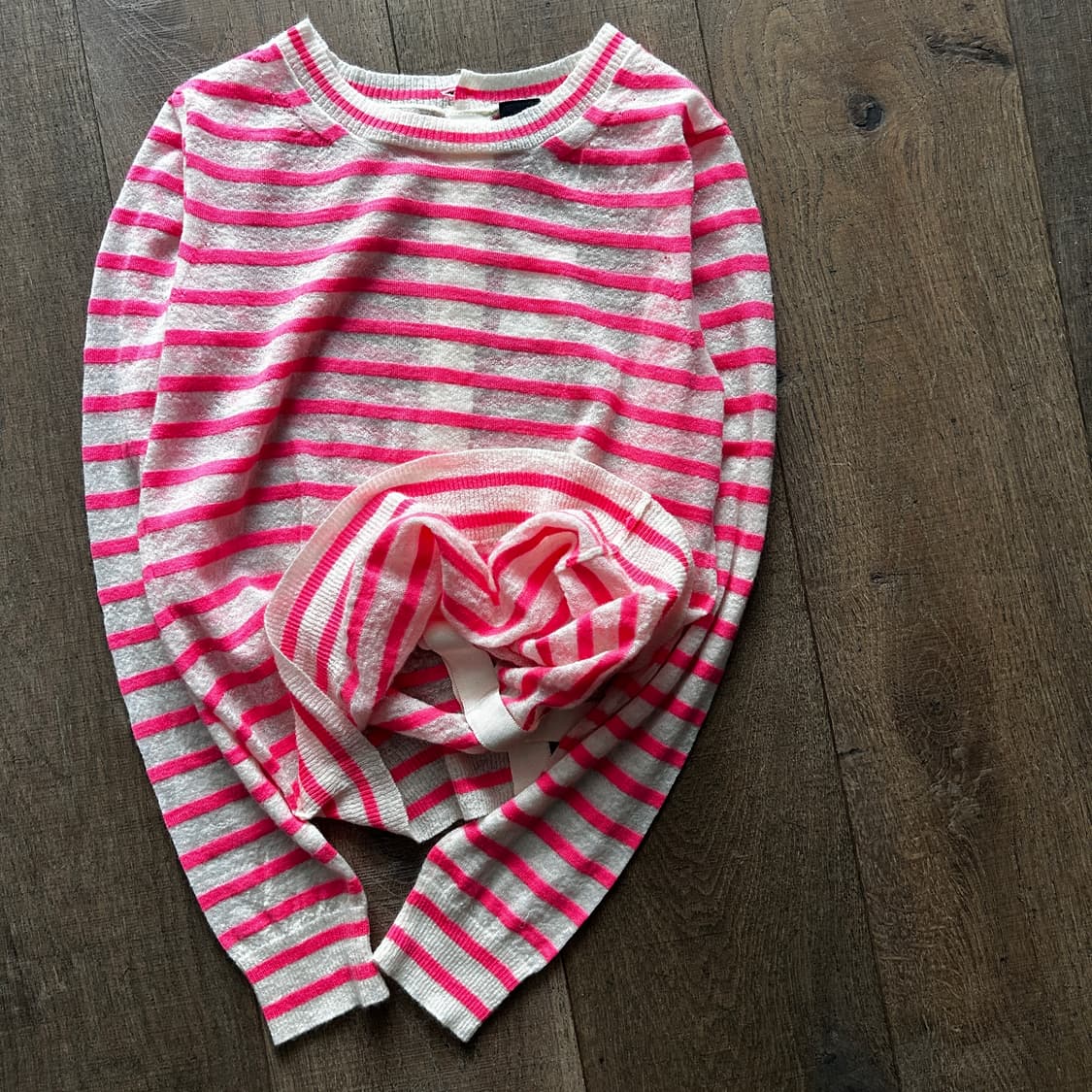 Stripe Backclosing Knit 상품이미지4