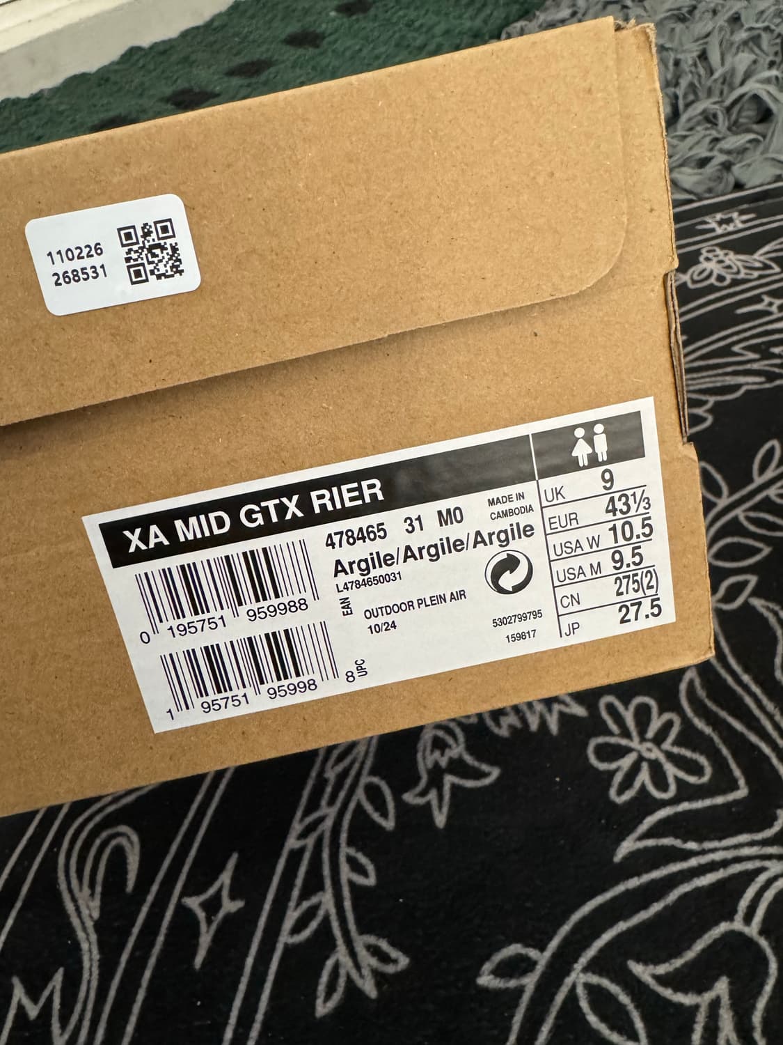 살로몬 x 리에르 XA 미드 고어텍스 아흐질 275 상품이미지9