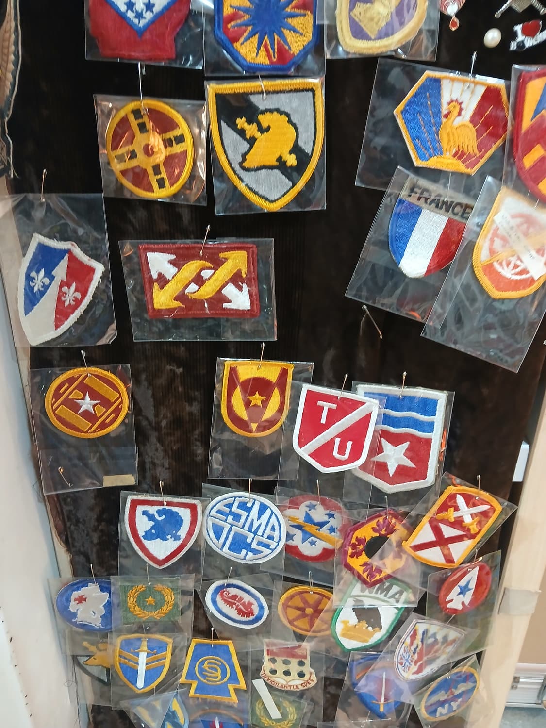 옛날 빈티지 미군 오리지널 패치, 와팬 상품이미지3