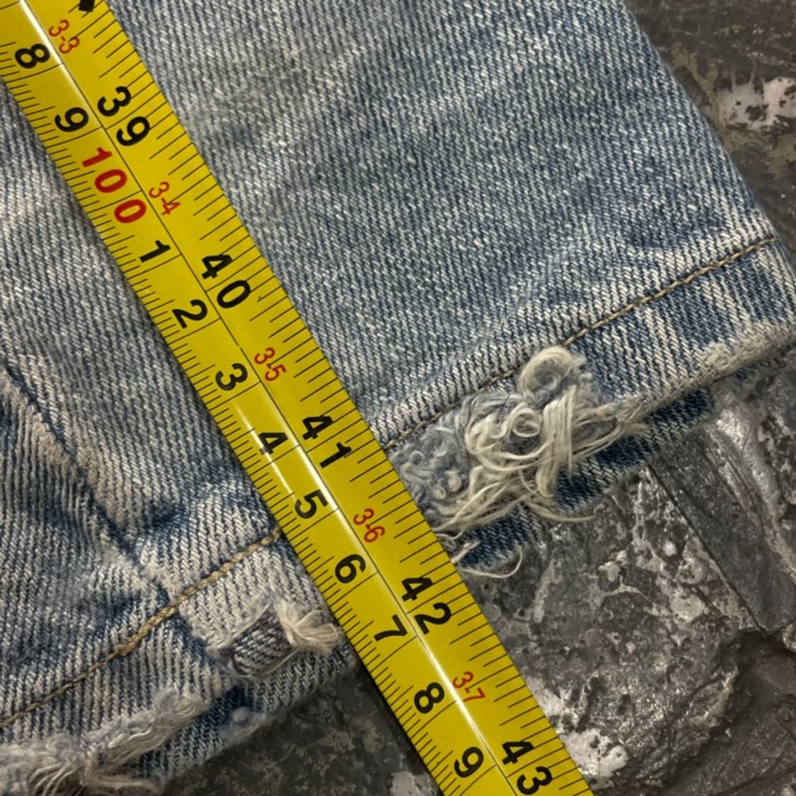 32 리바이스 엔지니어드 패치워크 청바지 상품이미지10