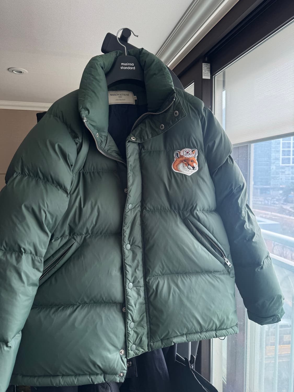 메종키츠네 국뽕패딩 상품이미지1