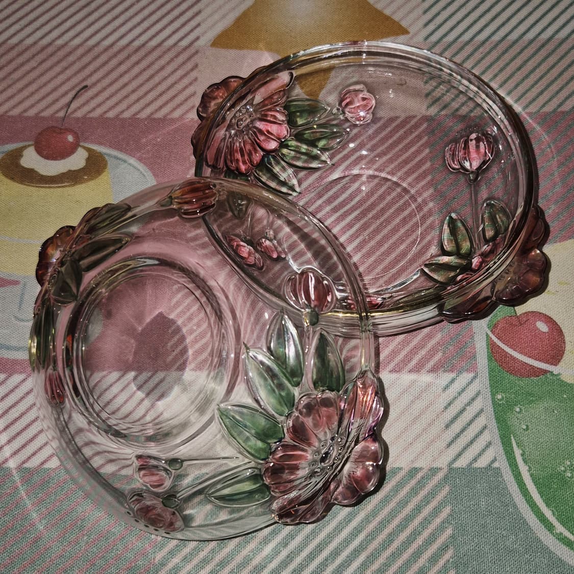 90s 소가 레트로 컬러 동백꽃 캔디볼 트레이 1p 상품이미지7