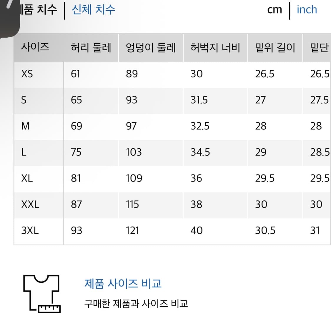 유니클로 코듀로이 와이드팬츠 s 상품이미지6