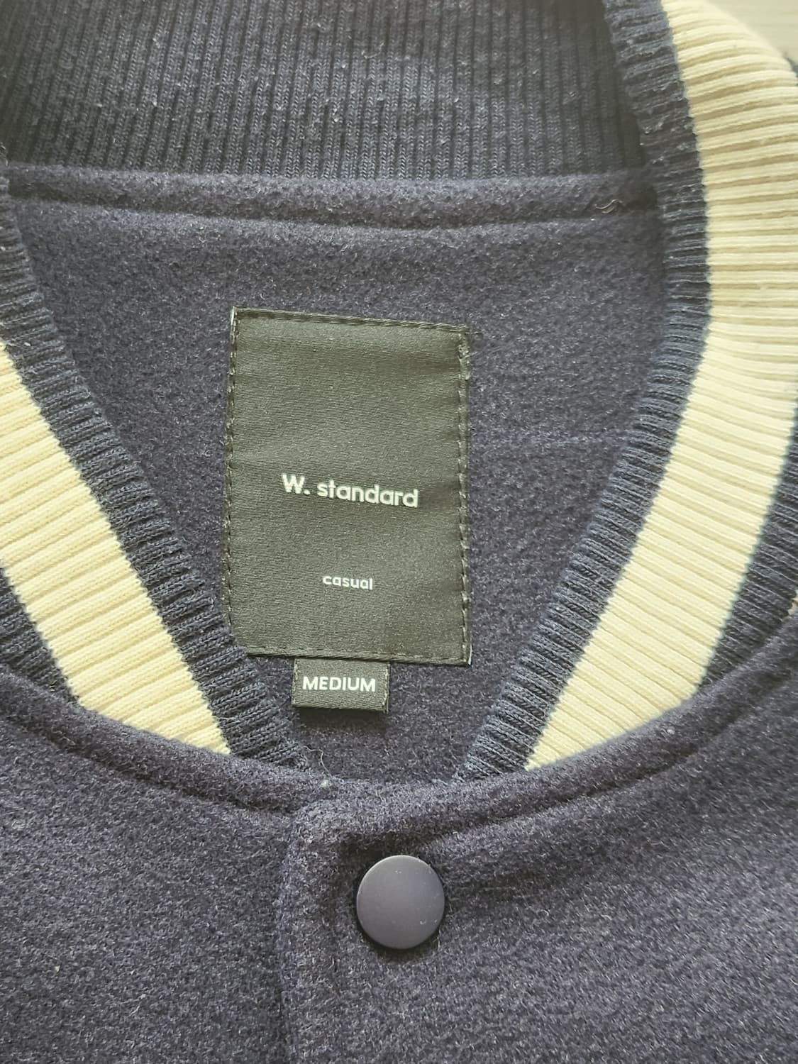 W 스탠다드 바시티 자켓 사이즈 M 상품이미지3