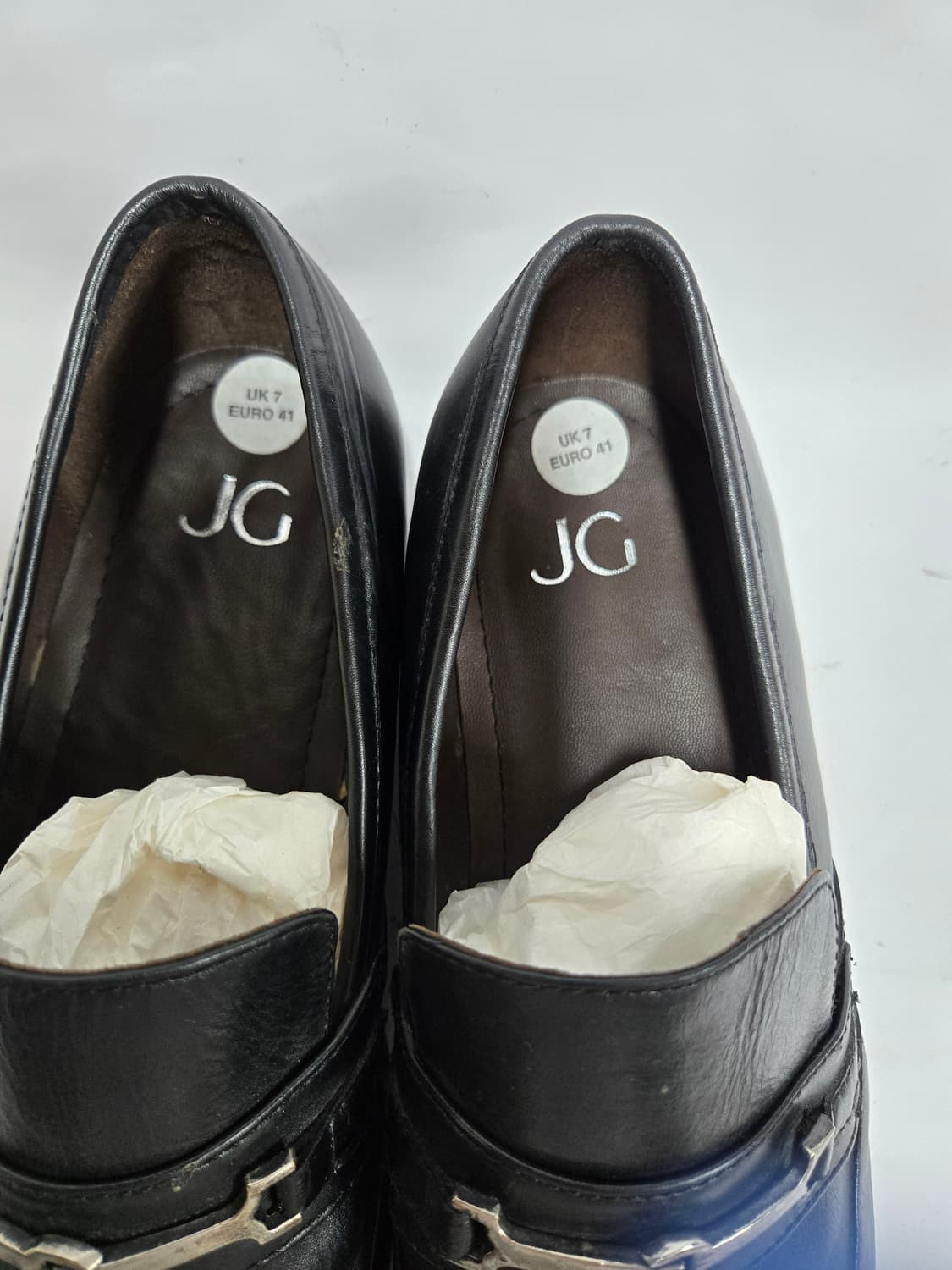 JG 검정색 남성 로퍼 260mm 상품이미지3