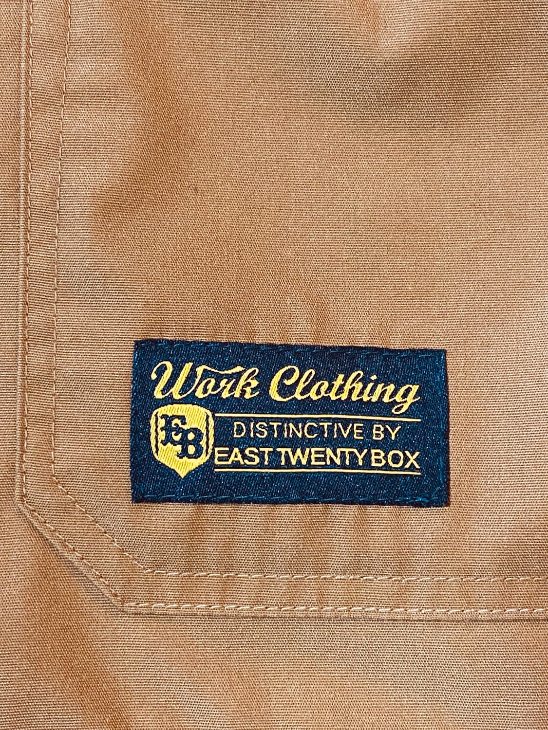 JPN Vintage ETBX Work Clothing 워크 자켓 카멜 상품이미지5