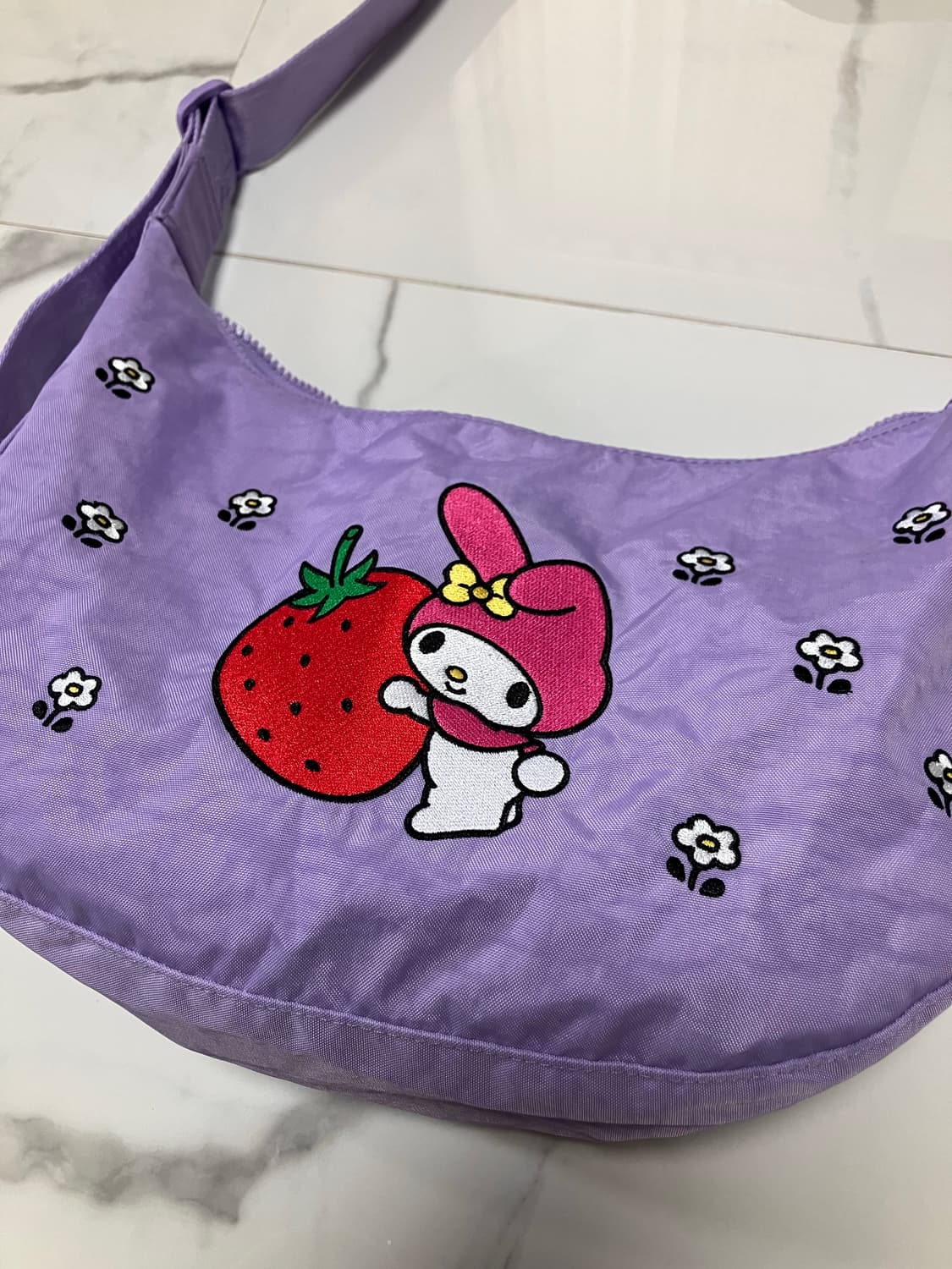 baggu 크레센트 바쿠백 미디움 나일론백 마이멜로디 상품이미지4