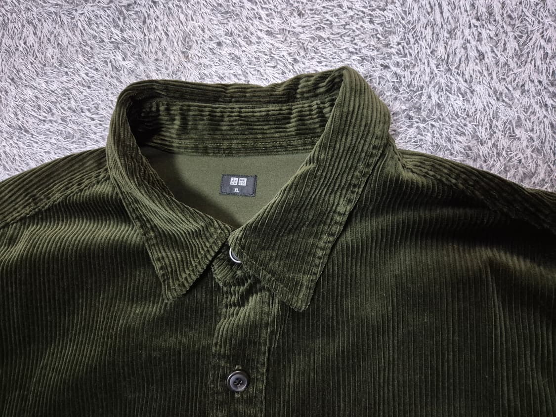유니클로 남성 코듀로이 워크셔츠 XL 상품이미지2