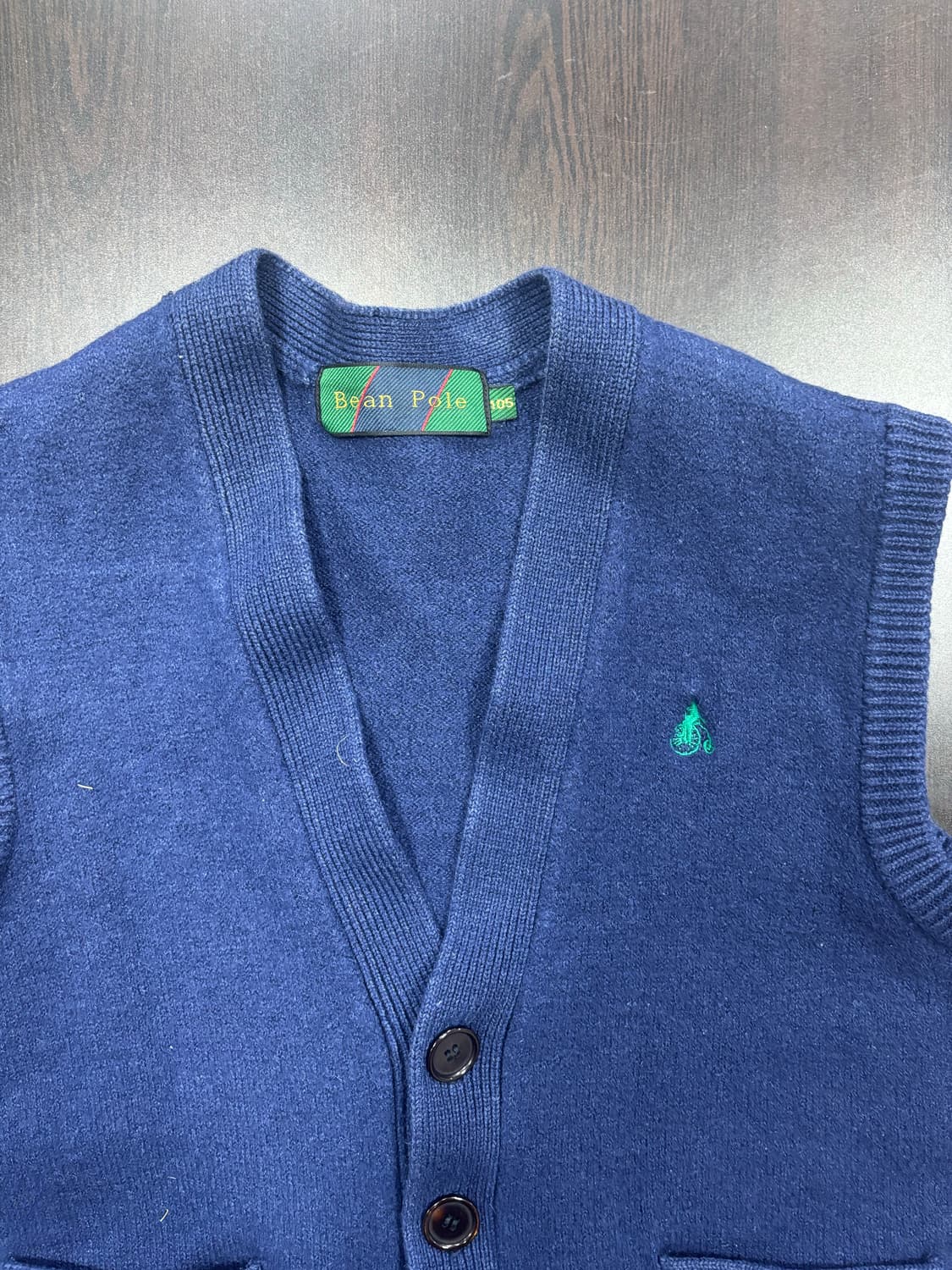 빈폴 네이비 니트 조끼 상품이미지4