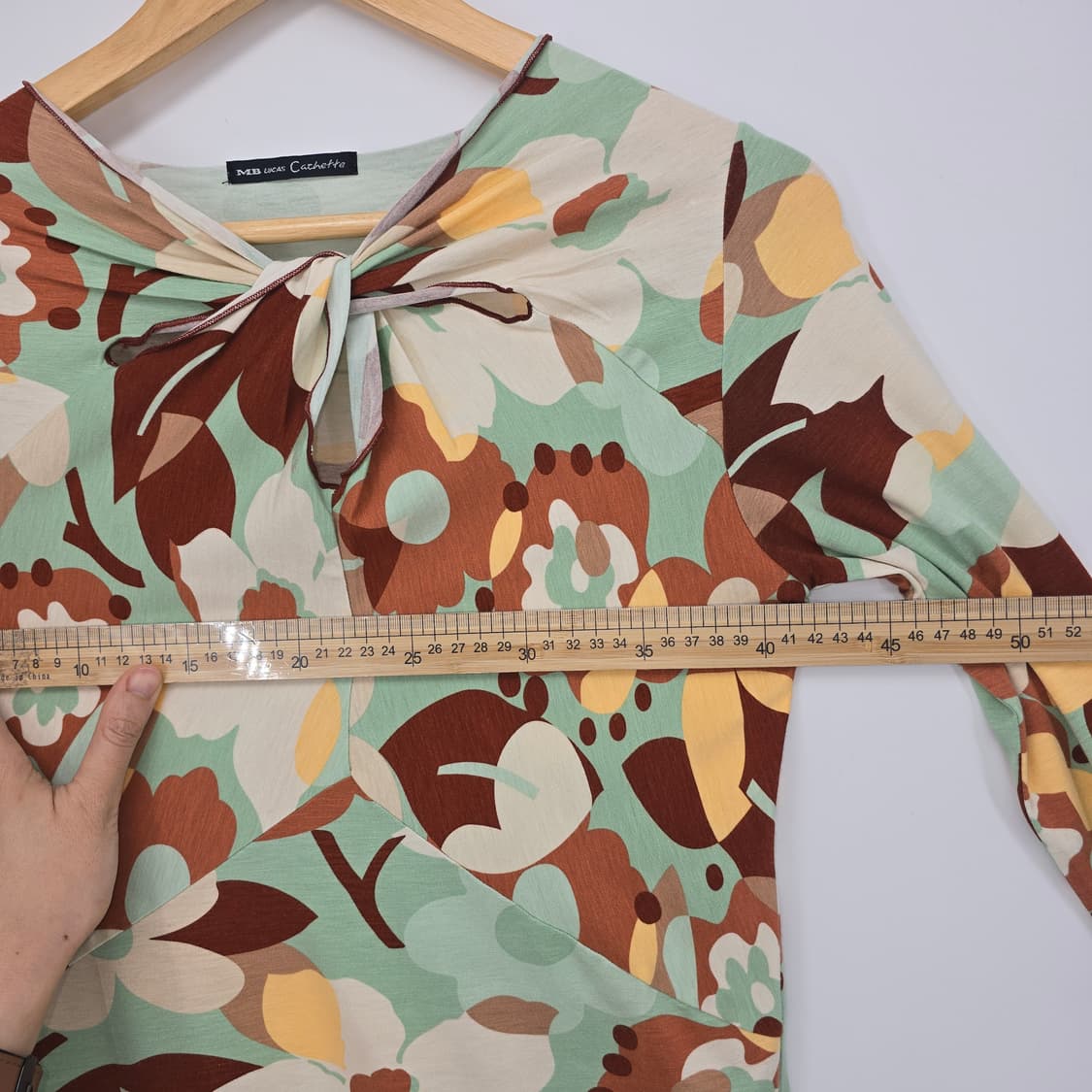 일본 빈티지 플라워 모달 티셔츠 상품이미지7