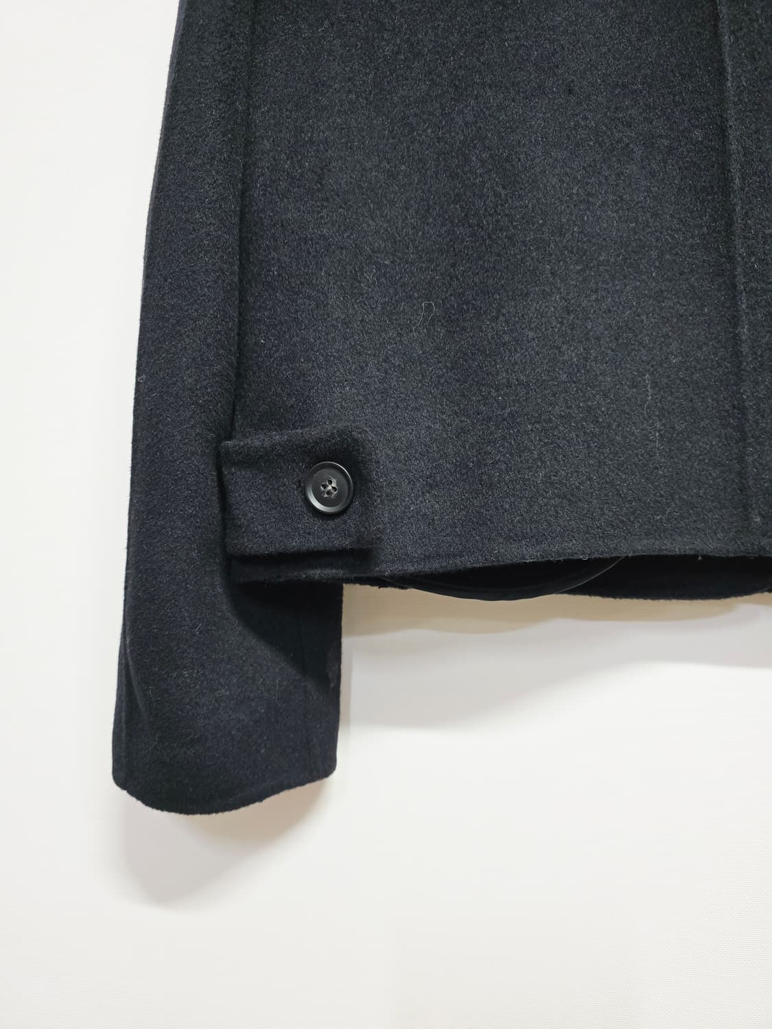 LIST 블랙 모앙고라캐시미어혼방 숏 자켓 55 상품이미지6