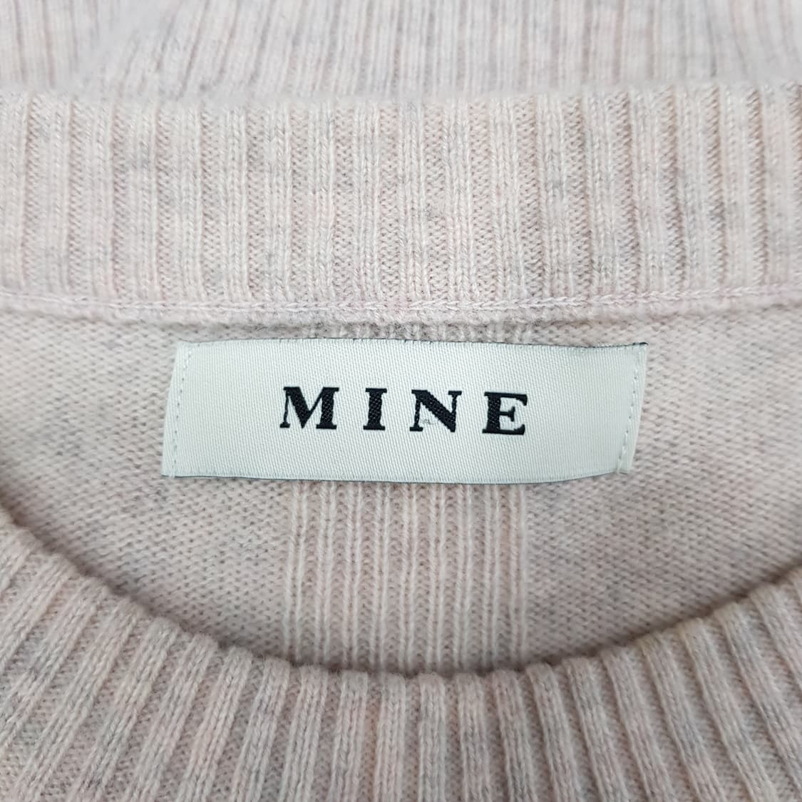 한섬 마인 캐시미어  라운드넥 니트 F사이즈 상품이미지5