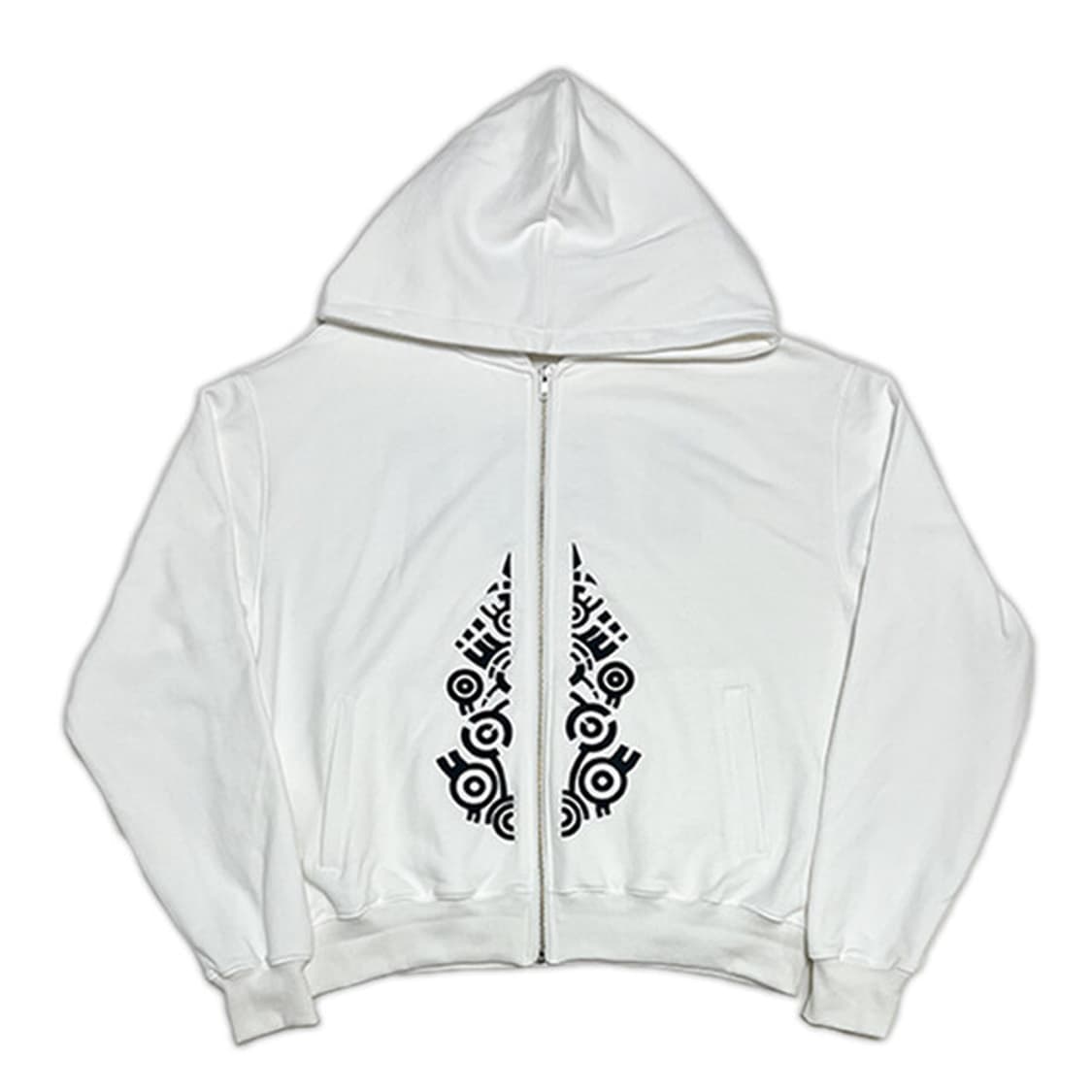 (S) EMEW 
TATT00 ZIP UP / white 상품이미지1
