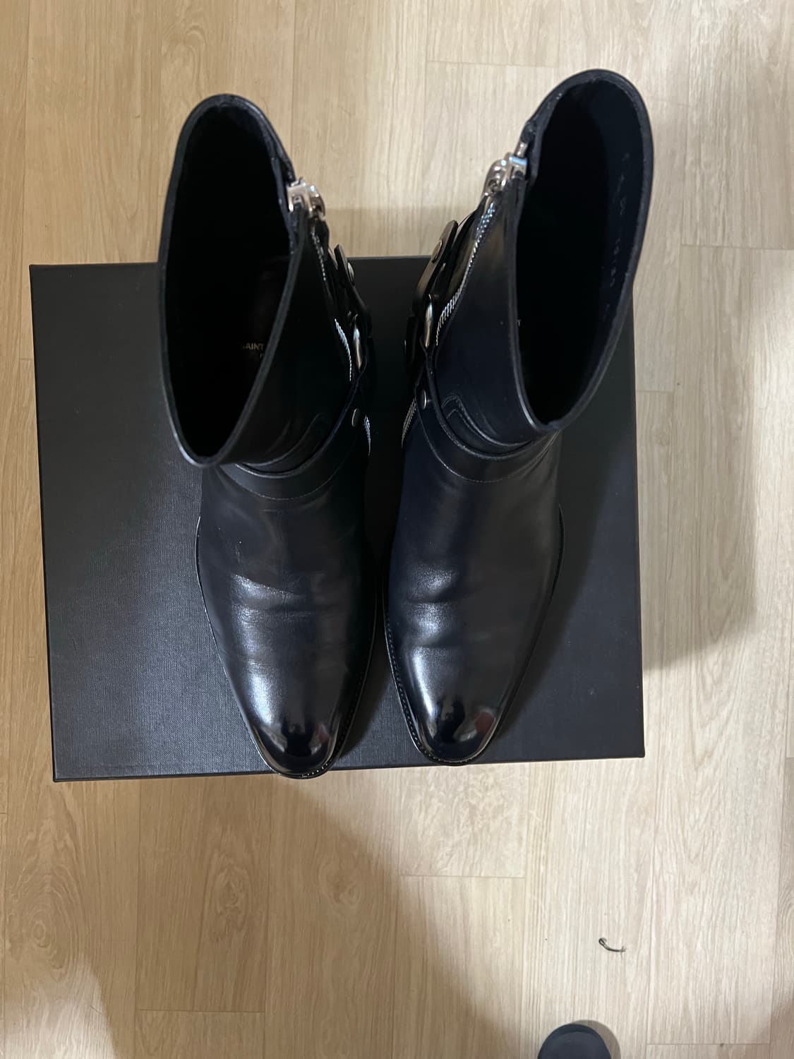 생로랑 13FW 모터사이클부츠 43 하네스부츠 상품이미지3