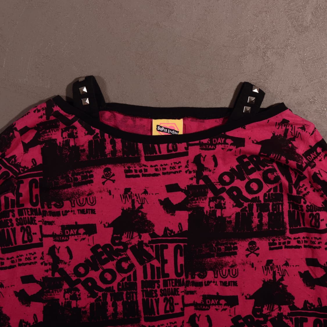 일본빈티지 프린팅 Y2K 롱슬리브 상품이미지2