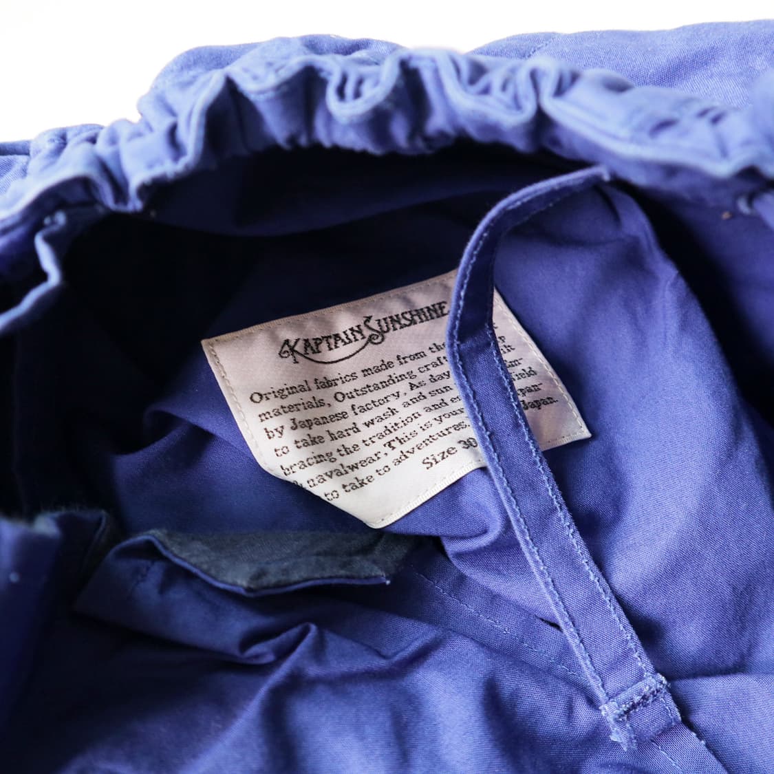 캡틴선샤인 애슬레틱 이지 팬츠 블루 30사이즈 상품이미지5