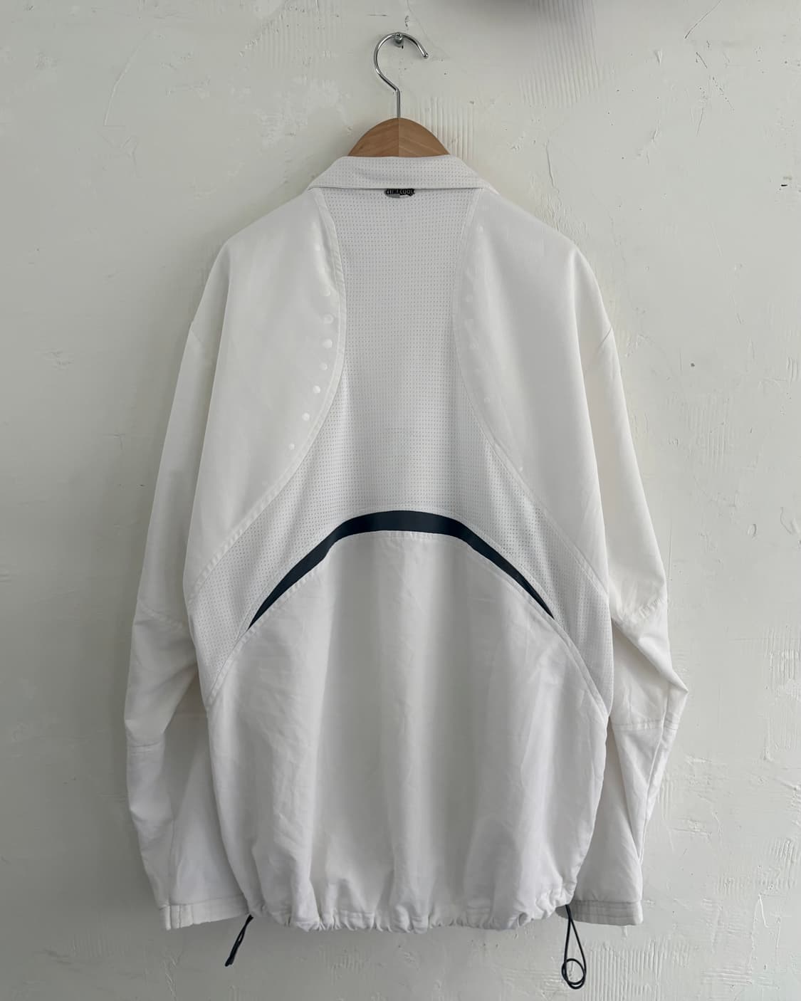 Adidas 아디다스 00’s 오리지널 화이트컬러 배색 바람막이 자켓 상품이미지2