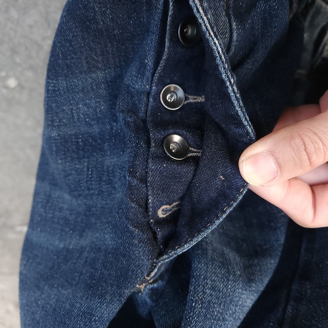 [34] 2009SS RICK OWENS 아카이브 데님팬츠 상품이미지8