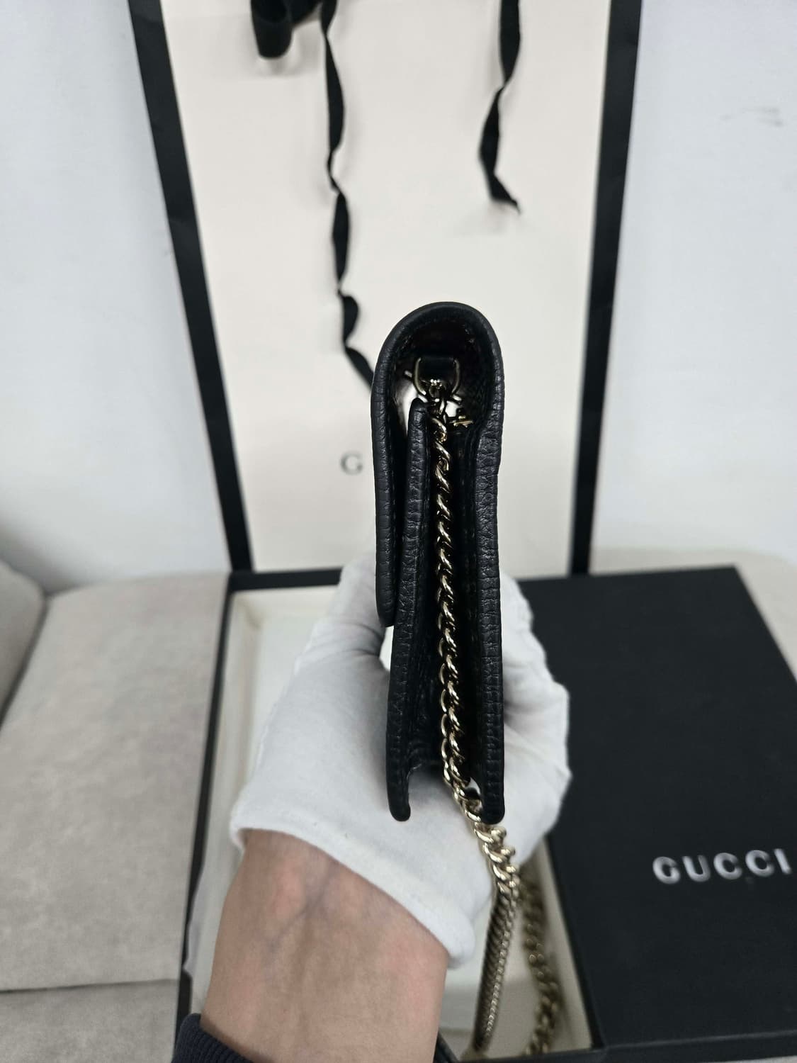 [보증서 정품] 구찌 인터로킹 숄더백 상품이미지5