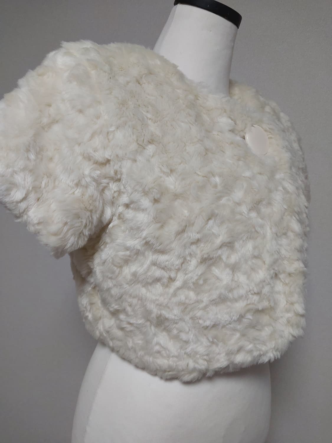 빈티지 페이크 퍼 숏 볼레로 상품이미지3