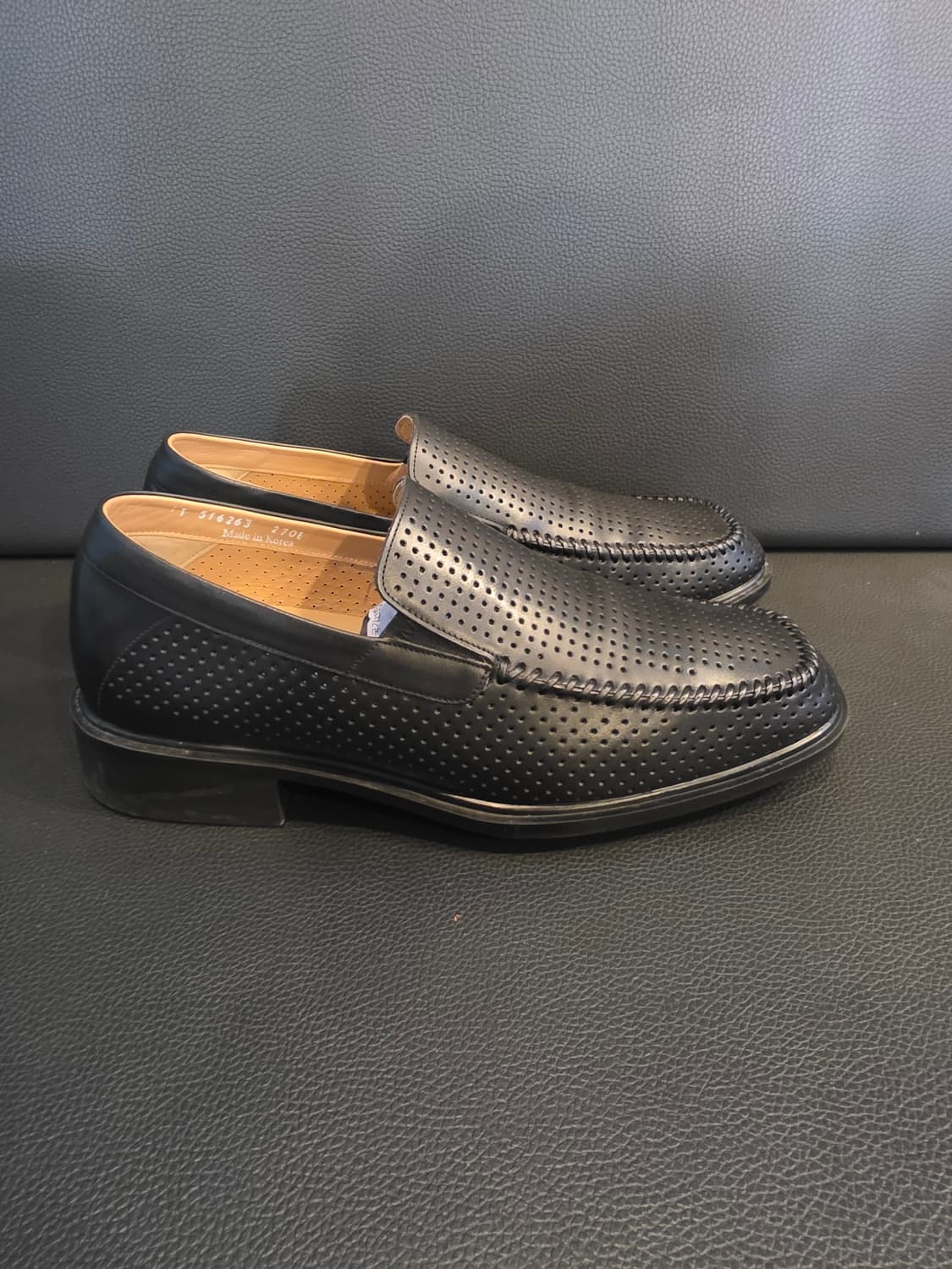 탠디 매쉬타입 타공 슬립 구두 로퍼 상품이미지1