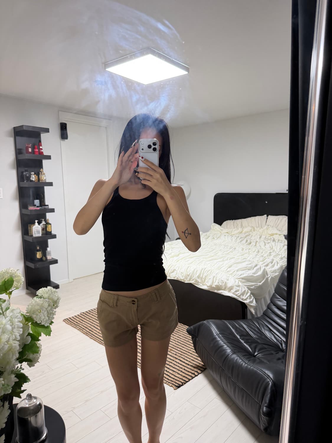 베이지 쇼츠 새상품 상품이미지4