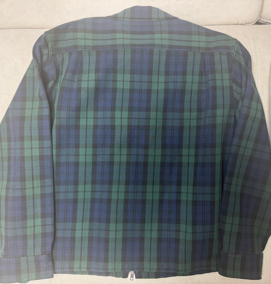 CPFM x 휴먼메이드 Black watch Zip work Jacket 상품이미지3