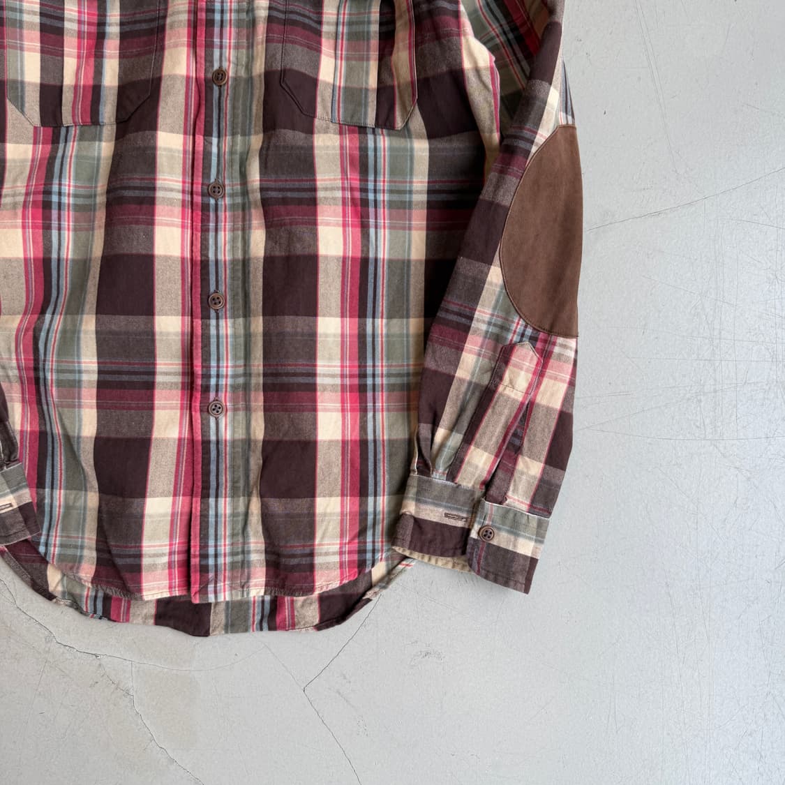 90s 폴로 랄프로렌 웨스턴 체크 셔츠 상품이미지3