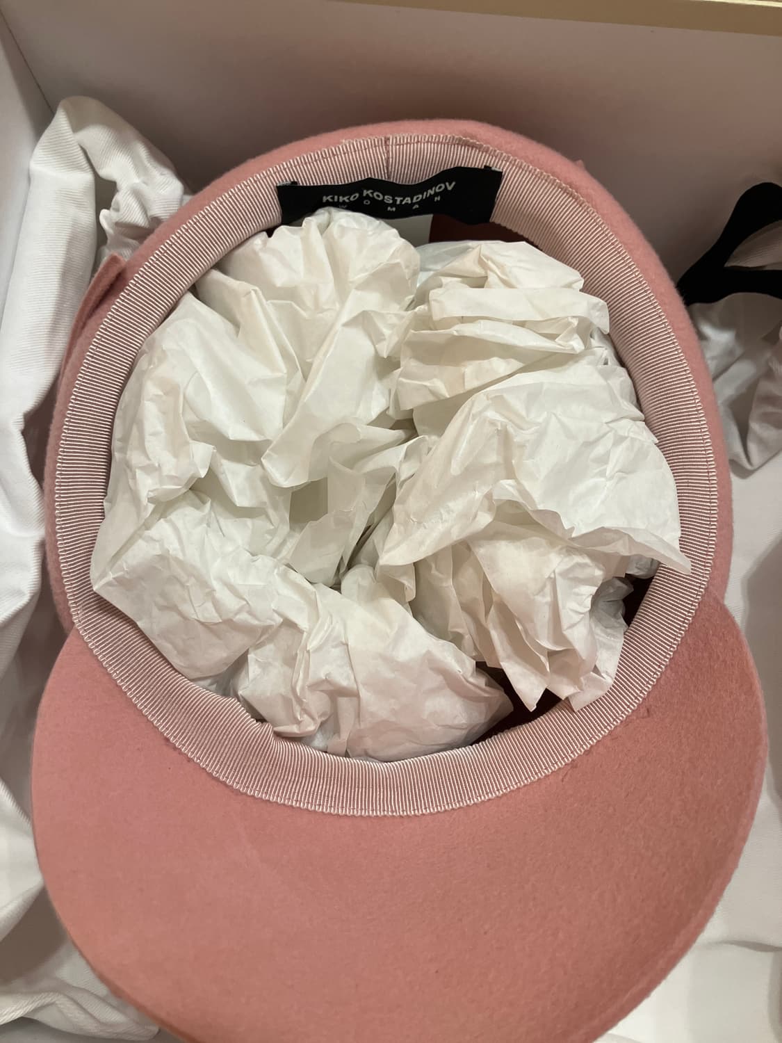 키코 코스타디노브 셀레스트론 모자 베이비 핑크 57사이즈 상품이미지7