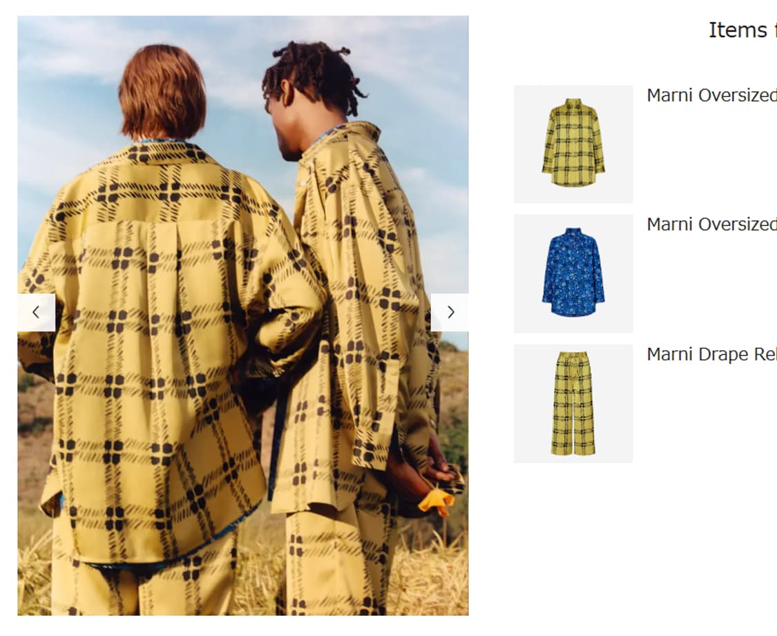 L 새제품) 유니클로 X 마르니 실크 오버사이즈 셔츠 공용 남자 여자 상품이미지3