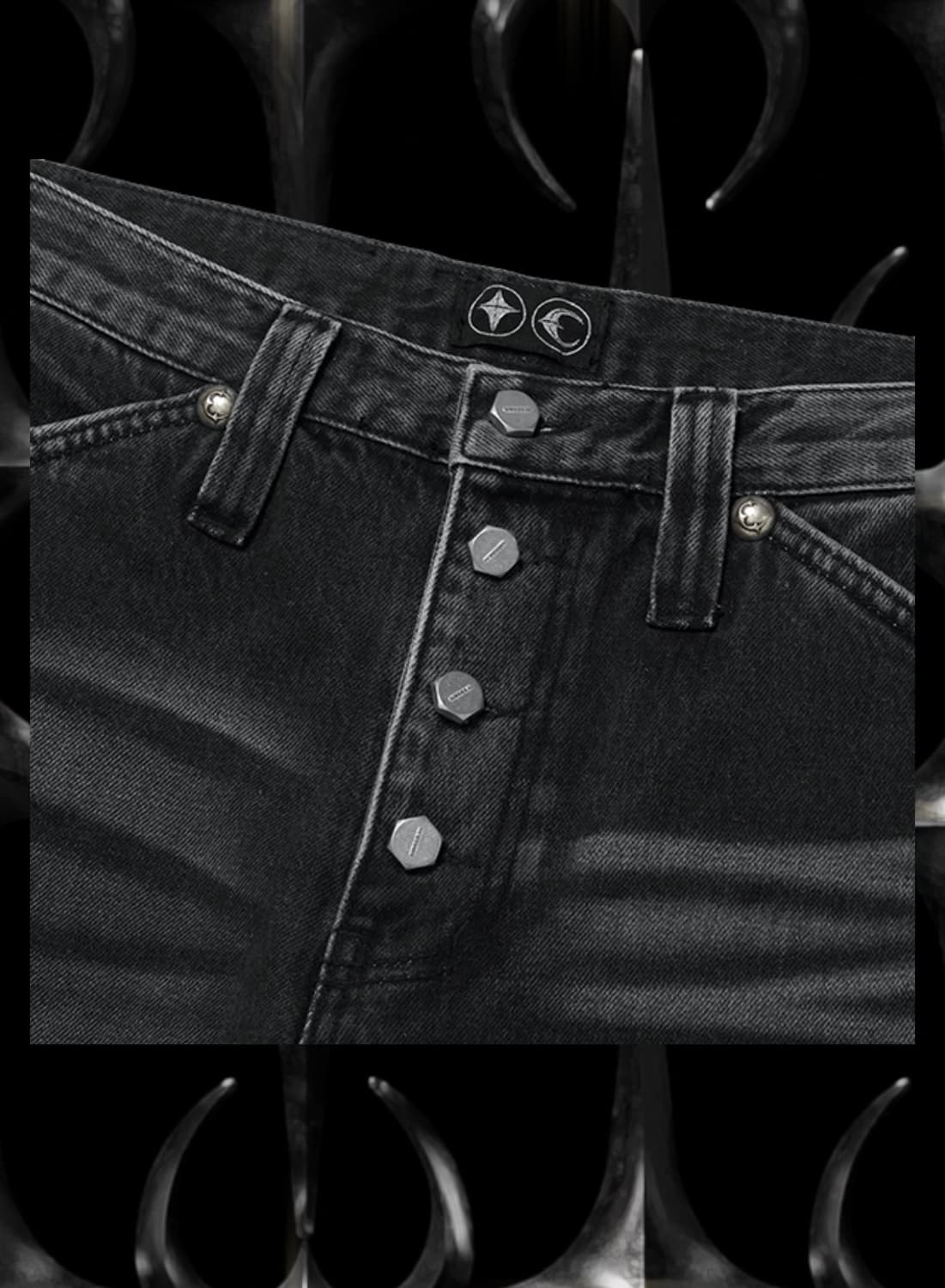 떠그클럽 shot gun pants 샷건팬츠 블랙 -2size- 상품이미지5