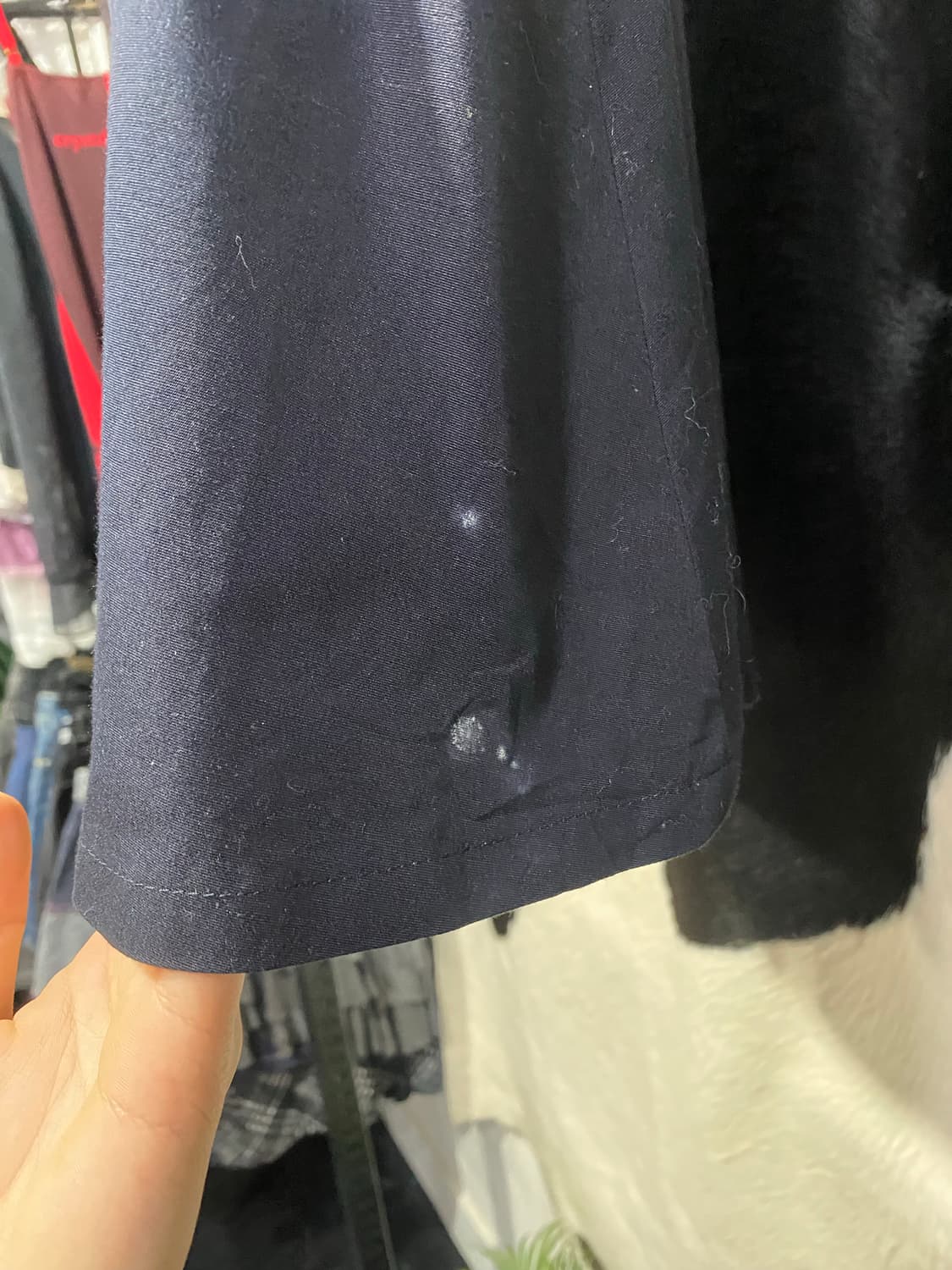 Christan Dior 쓰리버튼 타이디테일 플리츠 미디스커트 상품이미지7