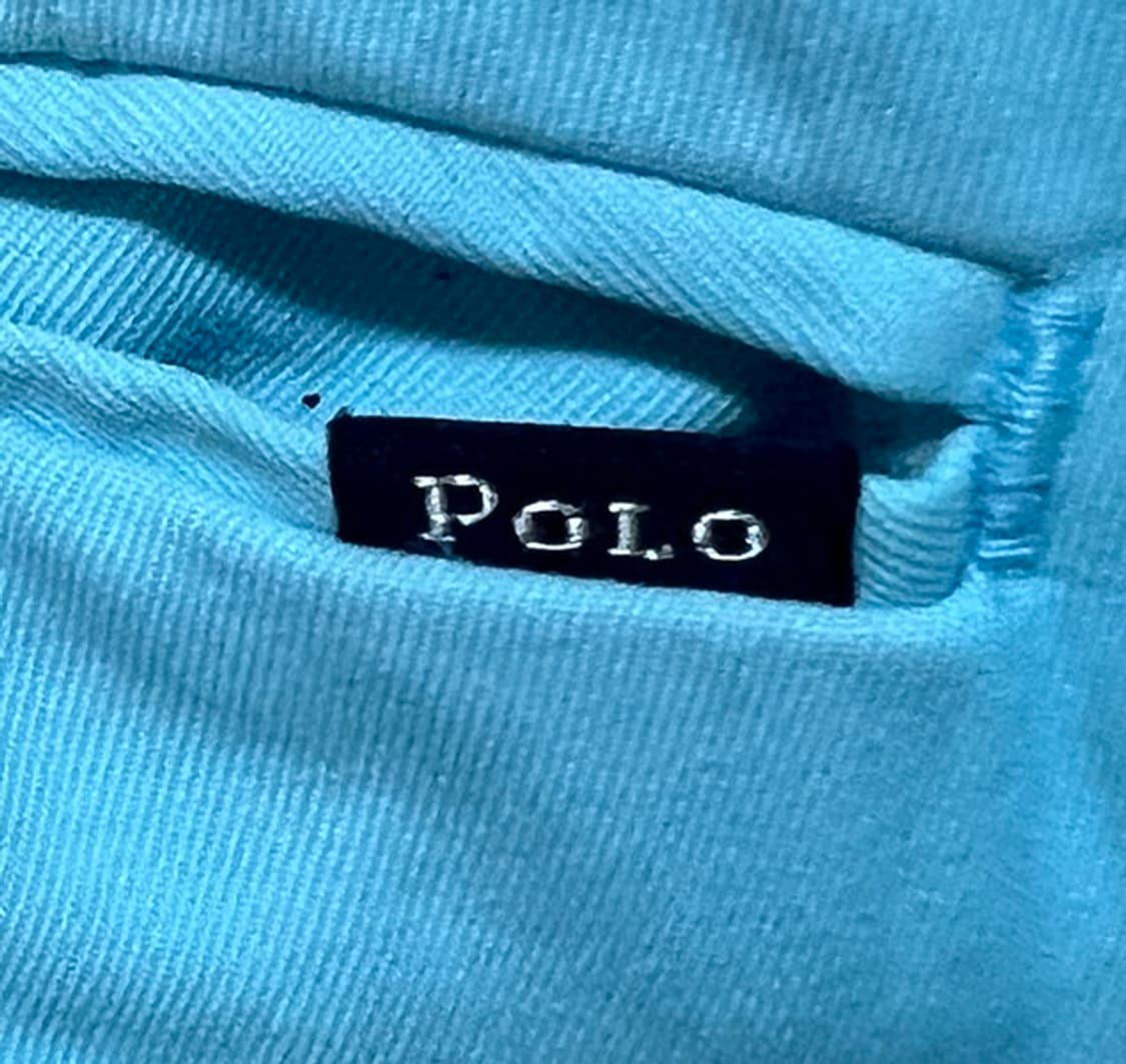 POLO 폴로 스트레치 슬림 남자 치노팬츠 캐주얼 민트블루 L 32 상품이미지3