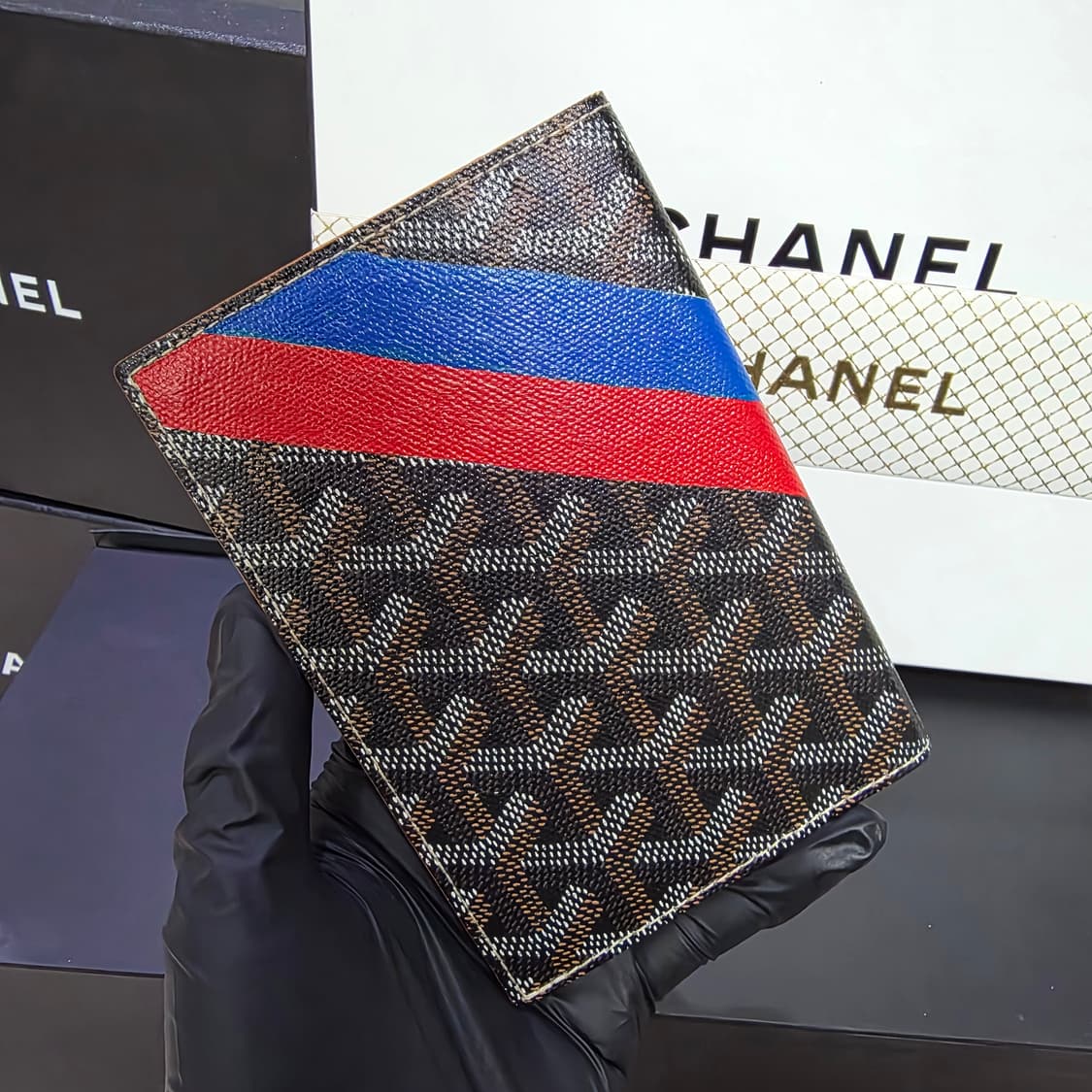 {클로젯}[마카쥬]고야드 그르넬 여권 지갑 블랙탄 상품이미지3