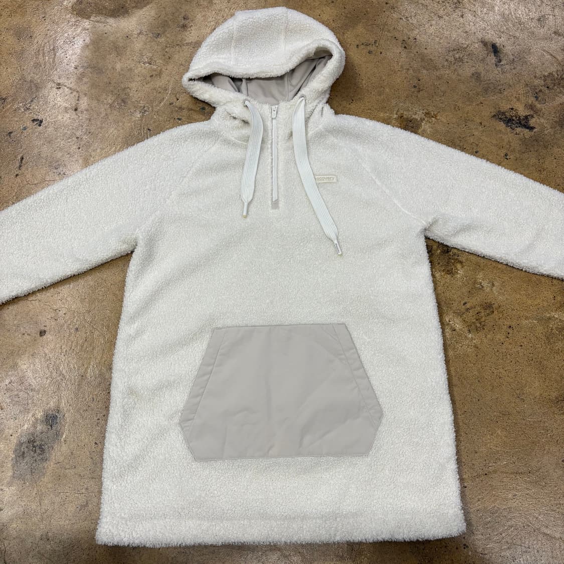 [정품/90] 디스커버리 뽀글이 플리스 후드티 b18 상품이미지3