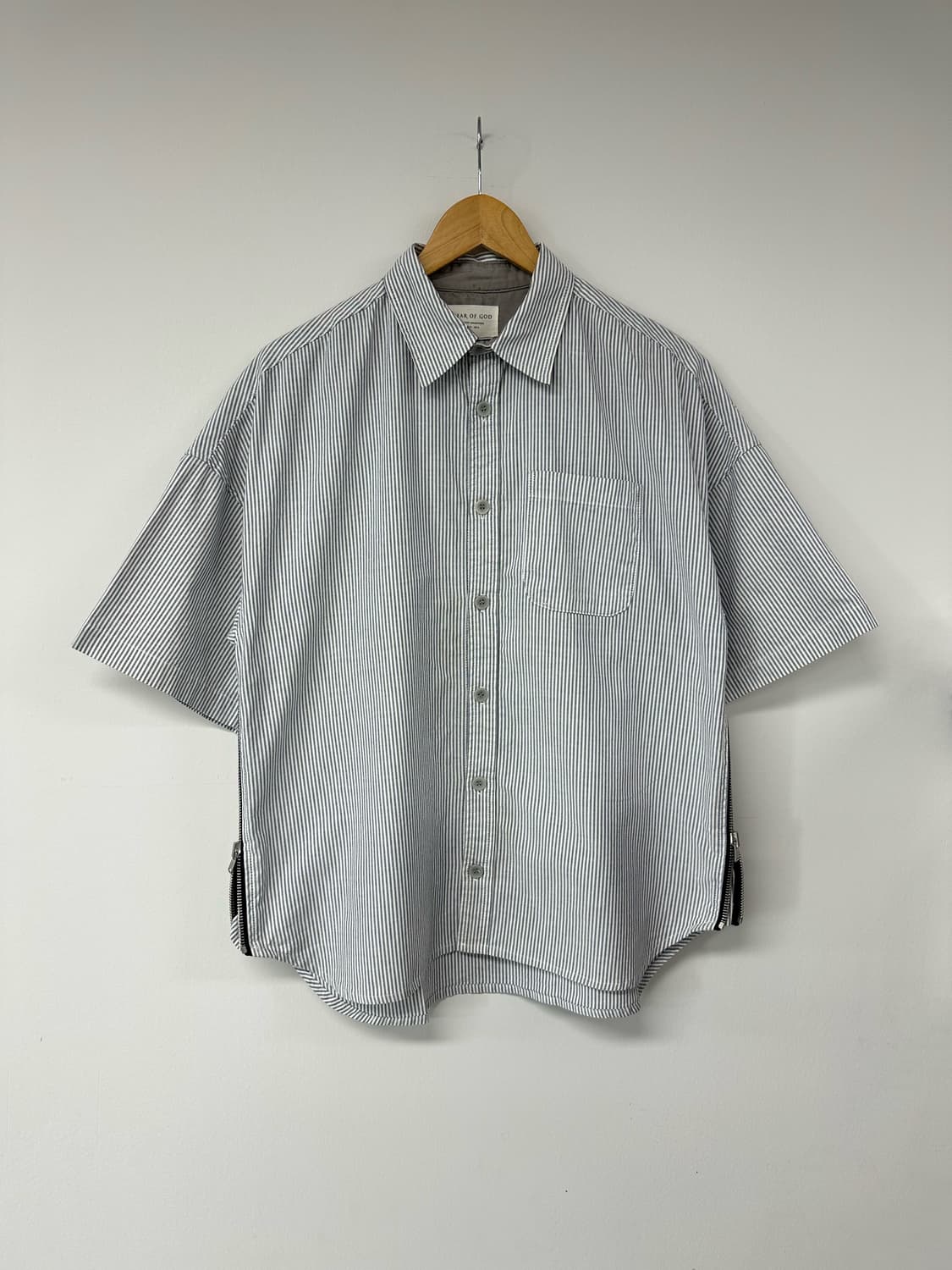 피어오브갓 사이드 지퍼 셔츠 상품이미지1