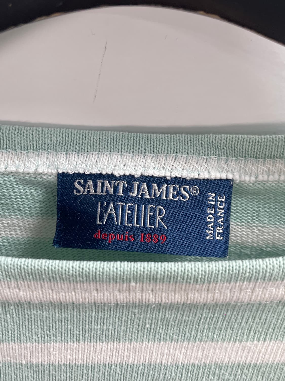 세인트 제임스 우먼스 민트 긴팔티 (on.453) 상품이미지5