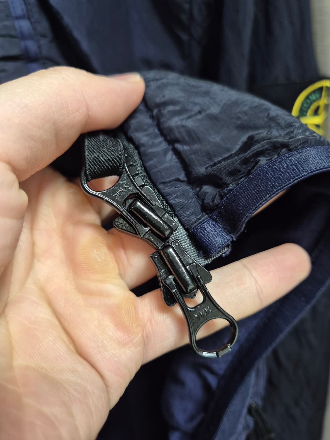 새상품급 95-M 스톤아일랜드 메탈나일론 오버셔츠 자켓 상품이미지6