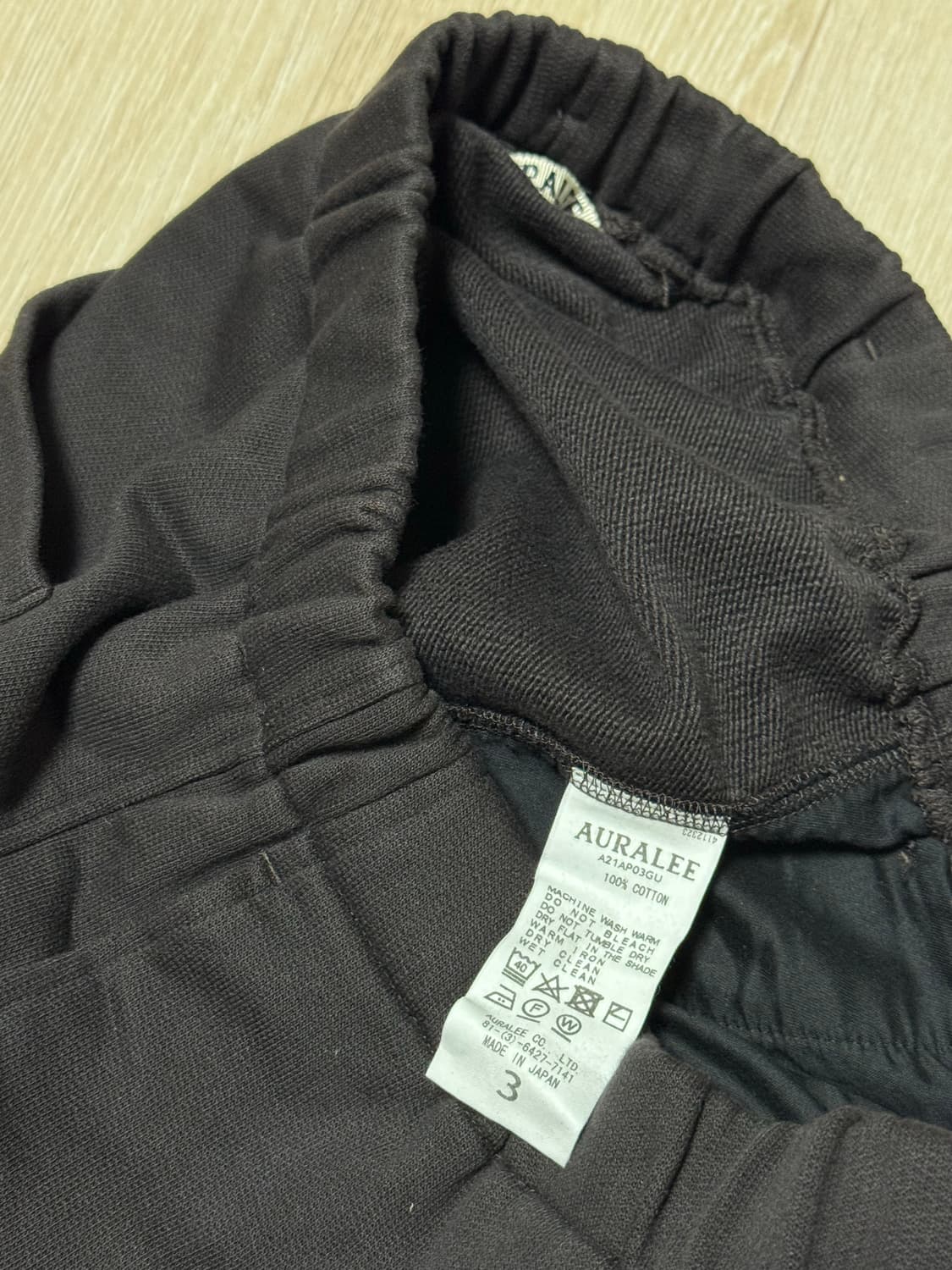 오라리 슈퍼 소프트 스웨트 팬츠 상품이미지3