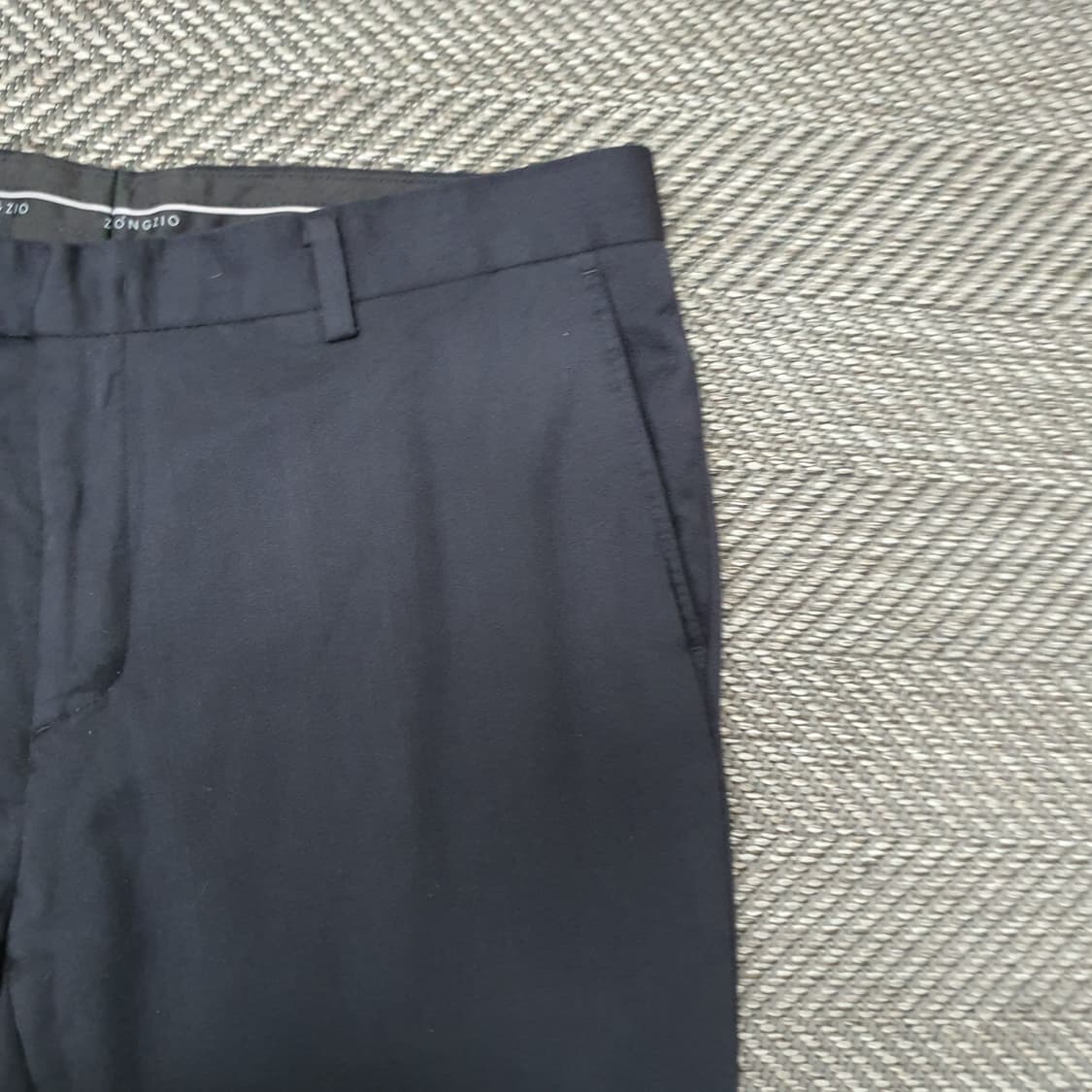 지오송지오 울100 슬랙스 바지 남자36 상품이미지3