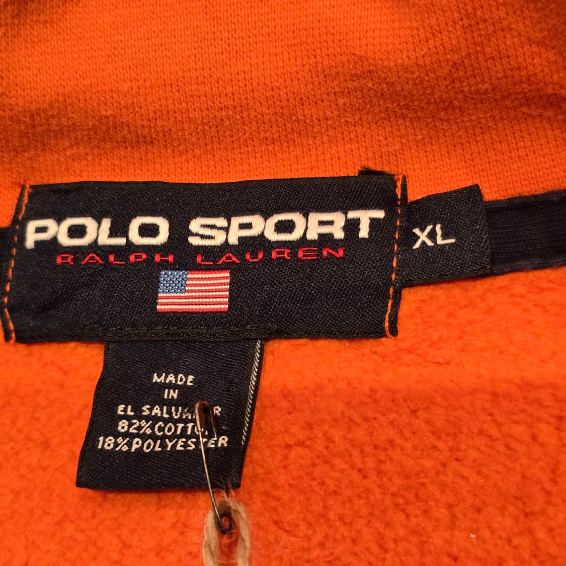 90s Polo Sport Ralph Lauren 반집업 스웻셔츠 상품이미지4
