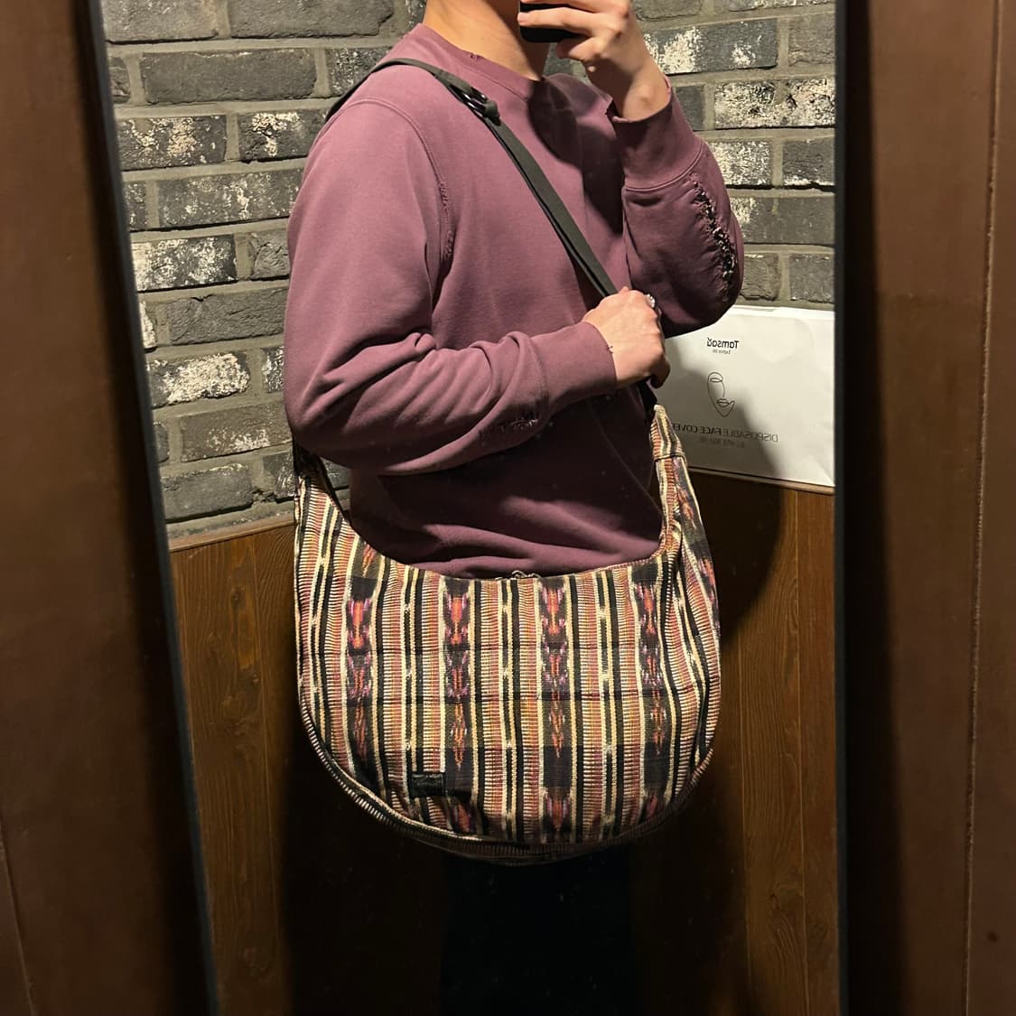 요시다포터 x 빔즈 x 아르테사니아 라운드 숄더백 상품이미지9