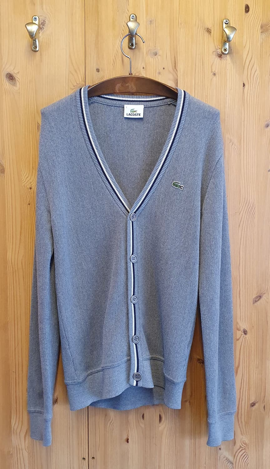 95.라코스테 울 가디건 상품이미지1