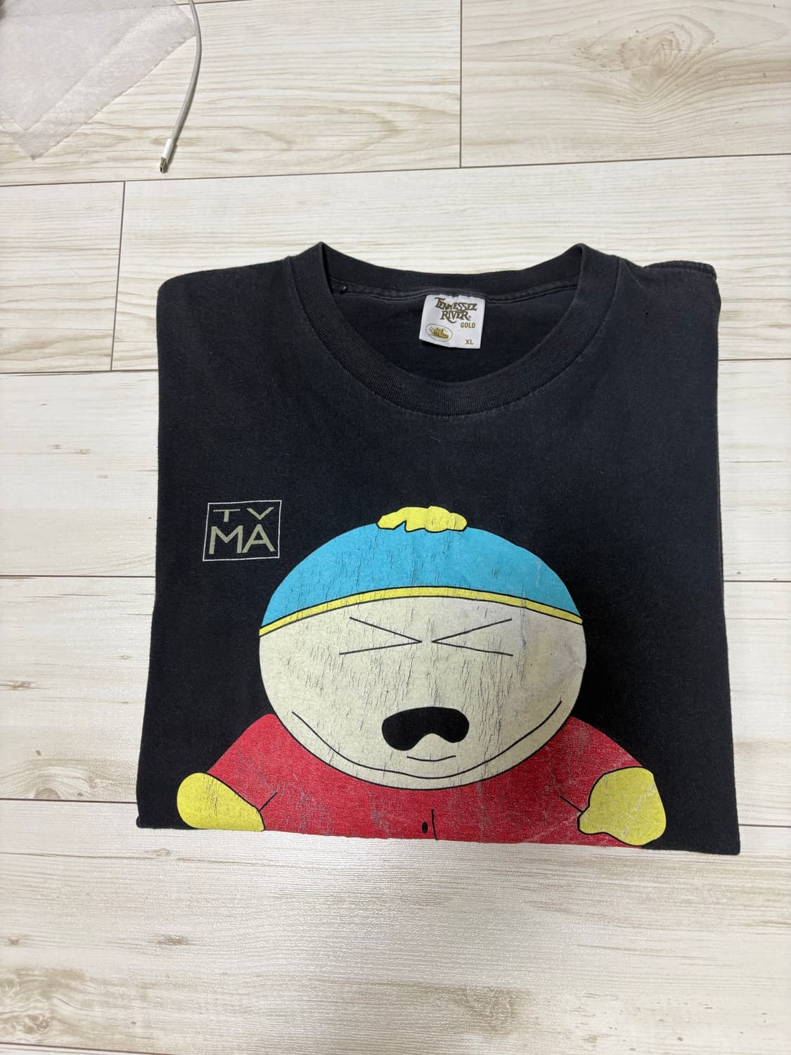 90s usa 사우스파크 빈티지 티셔츠 싱글스티치 블랙 XL 상품이미지2