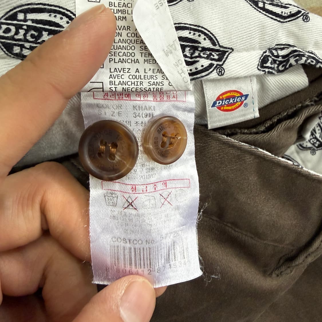 (34)디키즈 DICKIES 치노팬츠(브라운) 상품이미지6